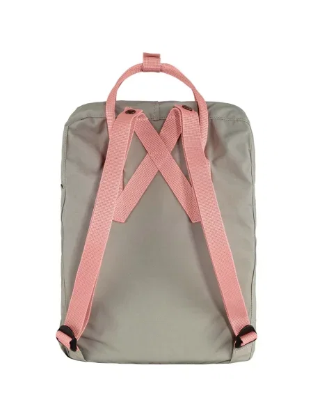 Turistický batoh Fjällräven Kanken 16 l fog/pink šedý