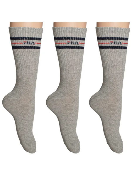 Ponožky Fila sivá