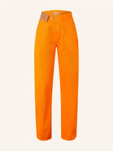 Jw Anderson Džíny Se Širokými Nohavicemi bright orange oranžové