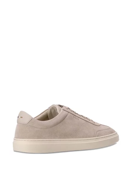 Sneakerși Boss din piele de căprioară