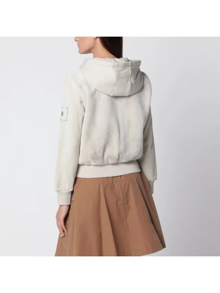 Bluza z kapturem Moose Knuckles biała