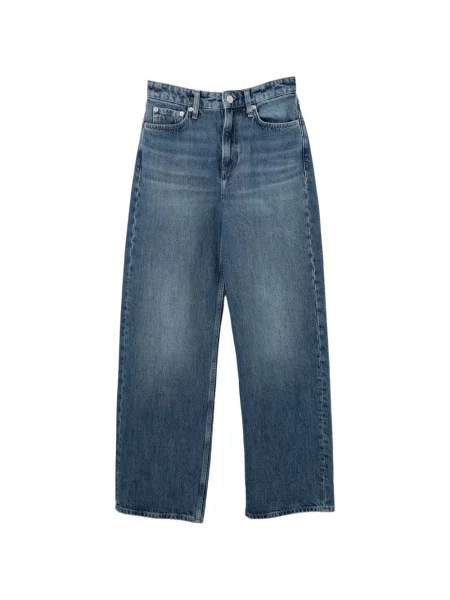 Blugi cu picior larg Rag & Bone albastru