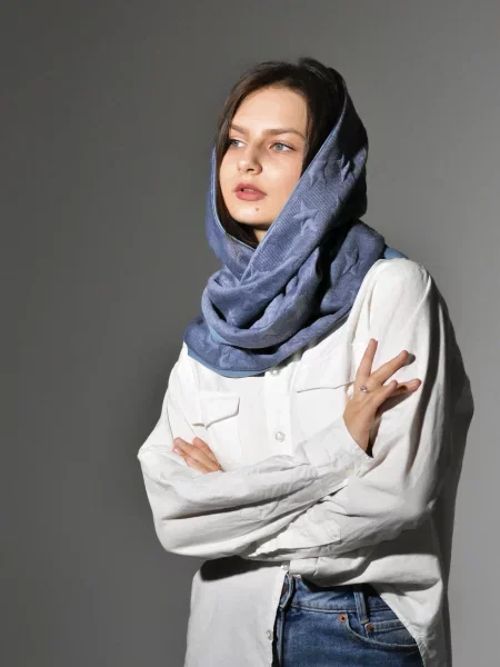 Шарф Myscarf синий