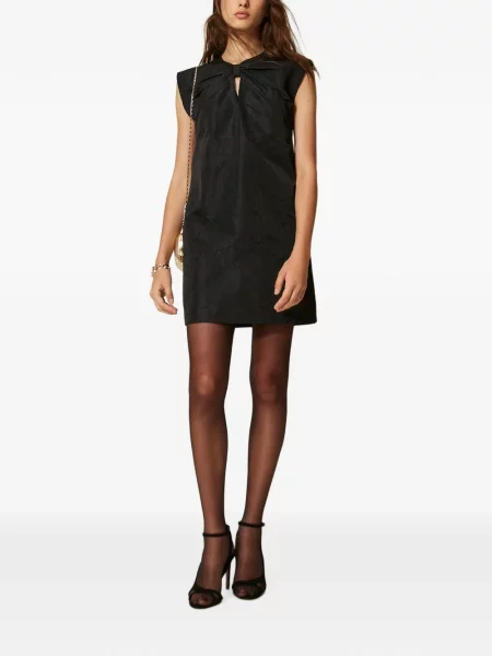 Scurt rochie Twinset cu funde negru