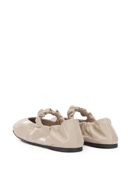 Кожени балеринки Miu Miu