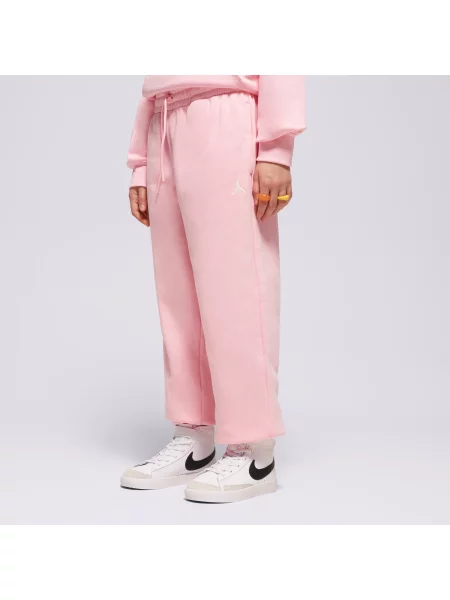 Jordan Spodnie Wj Brkn Flc Pant Girl różowe
