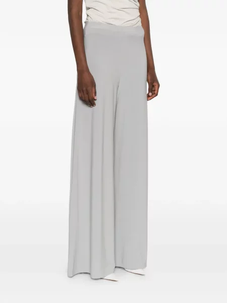 Pantaloni Norma Kamali gri