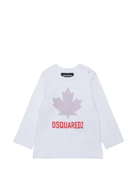 Koszulka dziecięca Dsquared2 biała