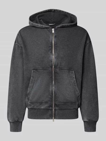 Bluza rozpinana z mieszanki bawełny z kapturem model SPENCER' Redefined Rebel czarna