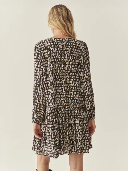 TATUUM Rochie MARLI bej negru