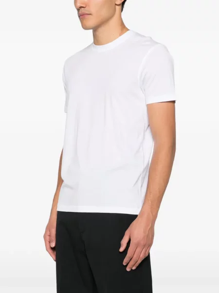 Tricou Tom Ford cu decolteu rotund alb
