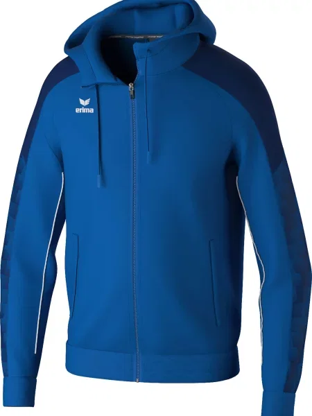 Bluza dresowa z kapturem Erima Evo Star niebieska