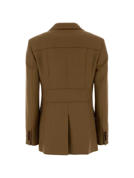 Sacou Max Mara de lână maro