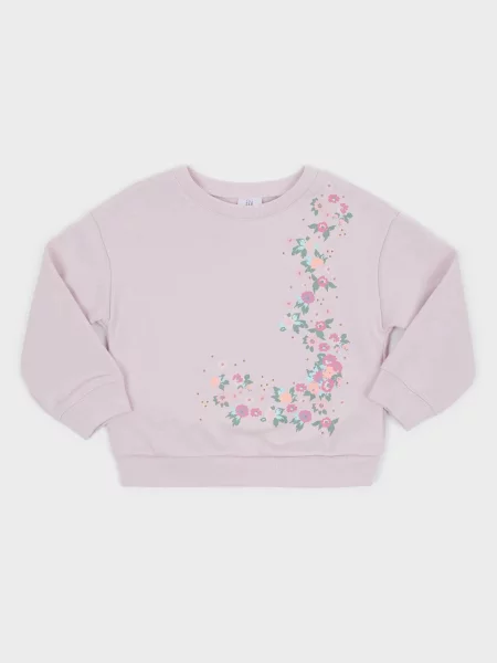 DZIECIĘCA BLUZA BABY W KWIATY GAP 3 LATA różowa