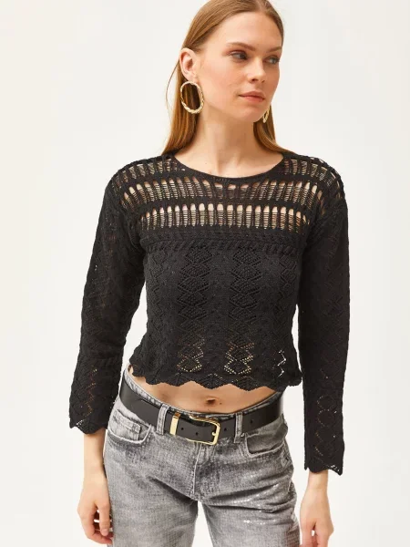 Olalook Pulover negru
