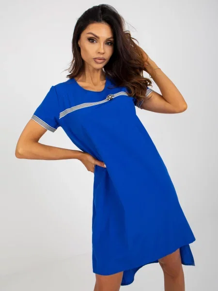Rochie mini Fashionhunters de costum albastru