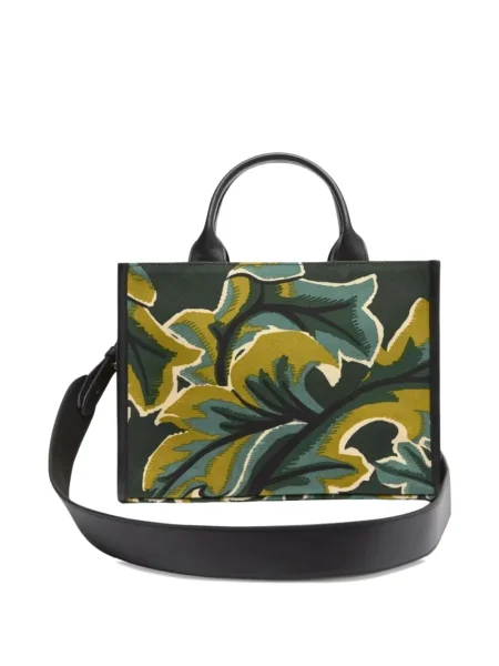 Geantă Inoui Editions cu model floral verde