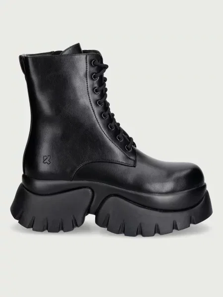 Koi Footwear farmářky Rancor Lace up Monster Boots černé