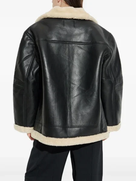 Geanta de piele Gestuz negru