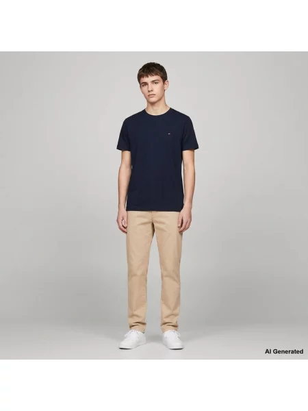 Tričko Tommy Hilfiger modrá