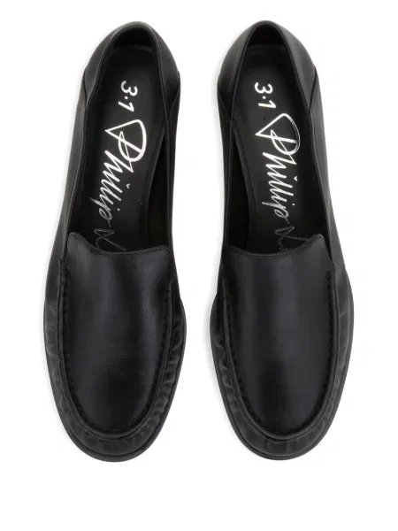 Δερμάτινα loafers 3.1 Phillip Lim μαύρο