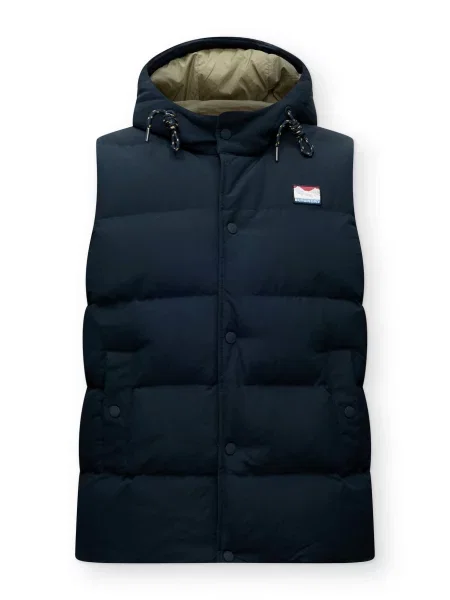Superdry & Co Vestă Everest marin albastru