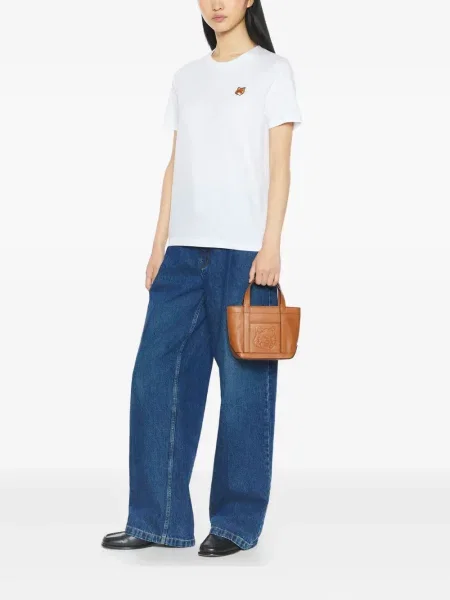 Tricou Maison Kitsune alb