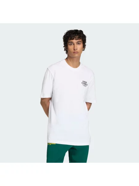 TRIČKO GFX TEE VARSITY bílé