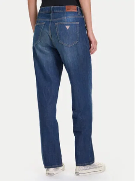 Guess Jeans Jeans hlače Boyfriend Fit modra