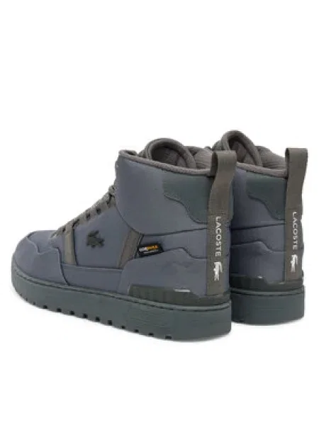Férfi cipő Lacoste T-Clip Winter dark gray/dark gray. Méret: 41 EU szürke