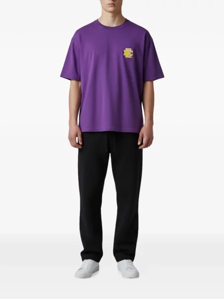 Tricou Eric Emanuel cu imagine violet