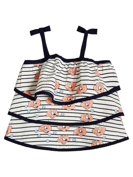 Τοπ Mini Rodini μπλε