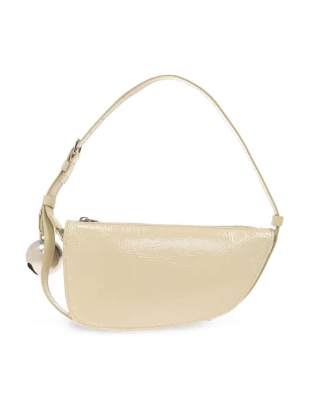 Torebka Burberry skórzana zielona