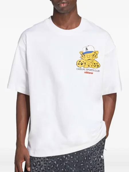 Pruhované tričko Adidas bez rukávů jersey černé