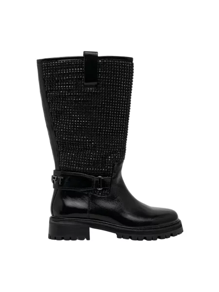 Kozaki Kurt Geiger skórzane czarne