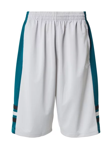 ADIDAS ORIGINALS Pantaloni ADICOLOR COURT gri / verde petrol / negru alb