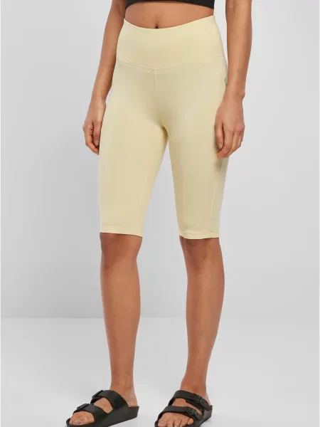 Pantaloni scurți pentru ciclism Urban Classics din jerseu galben