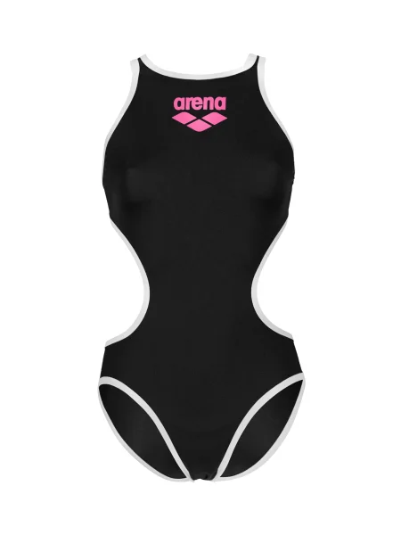 ARENA Costum de baie întreg ONE BIGLOGO roz / negru alb