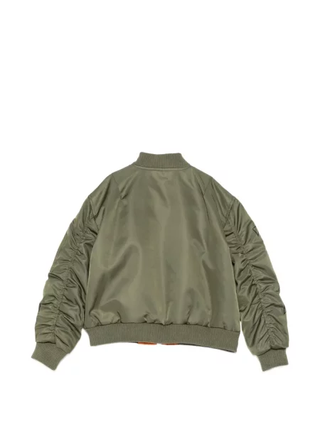 Kurtka bomber dziecięcy Off-white biały