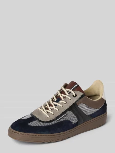 Sneakersy z detalem z logo model ‘De Kupster’ Floris Van Bommel