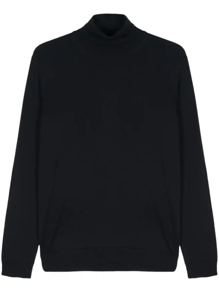 Pulover Nuur din lână merinos albastru