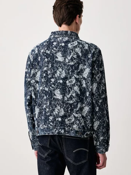 Levi's kurtka jeansowa EMBARCADERO STATION JKT granatowa
