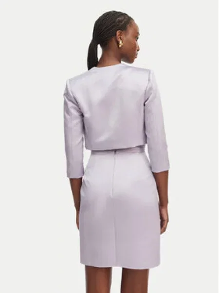 Elisabetta Franchi Cocktail obleka vijolična