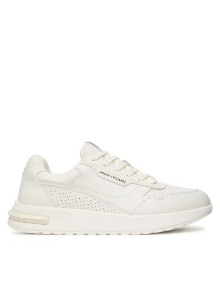 Sneakersy Armani Exchange białe