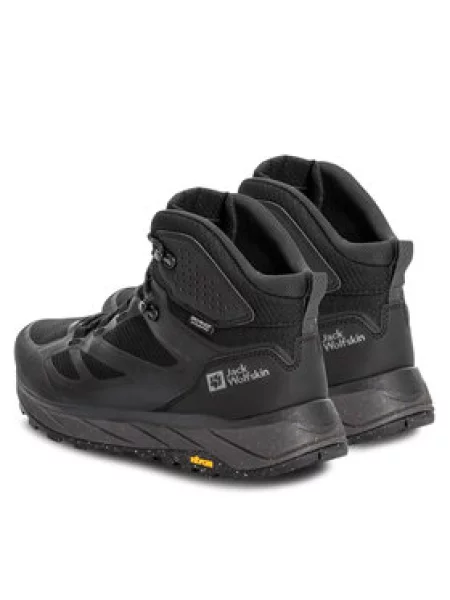 Jack Wolfskin Trekking čevlji Terraventure Texapore Mid M črna