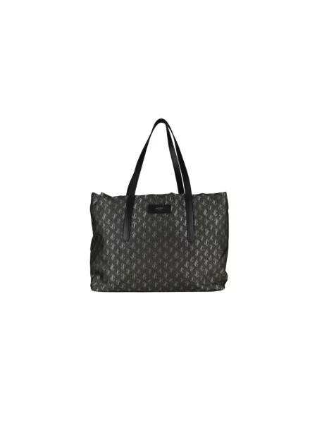 Shopperka Jimmy Choo skórzana czarna