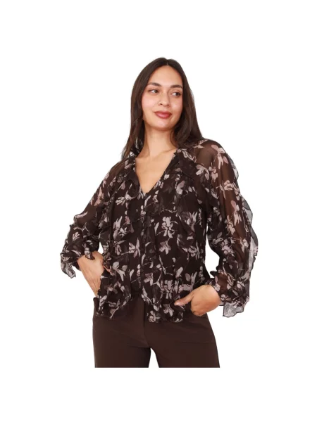 Top La Modeuse smeđa