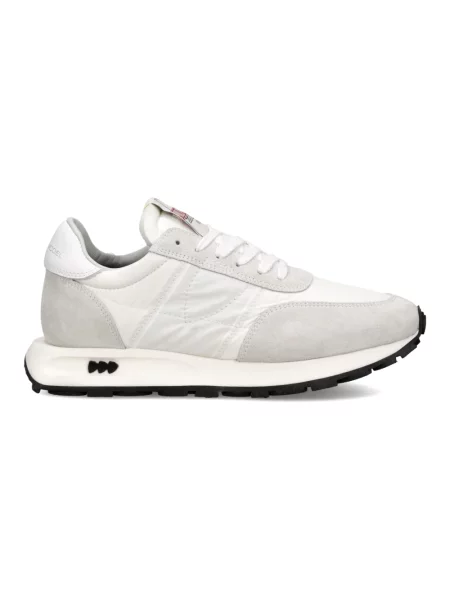 Buty do biegania Philippe Model zamszowe do biegania białe
