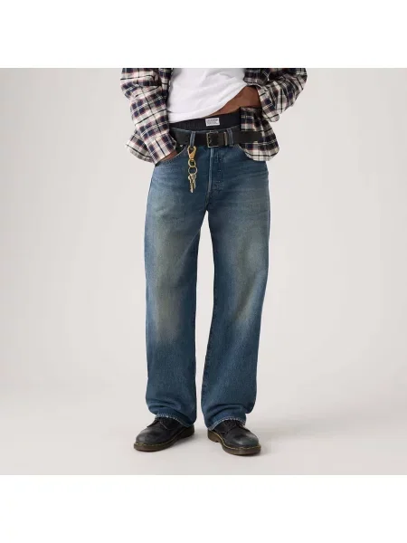 Blugi cu picior larg Levi's ® albastru