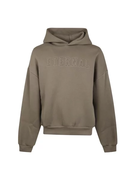 Bluza z kapturem Fear Of God beżowa
